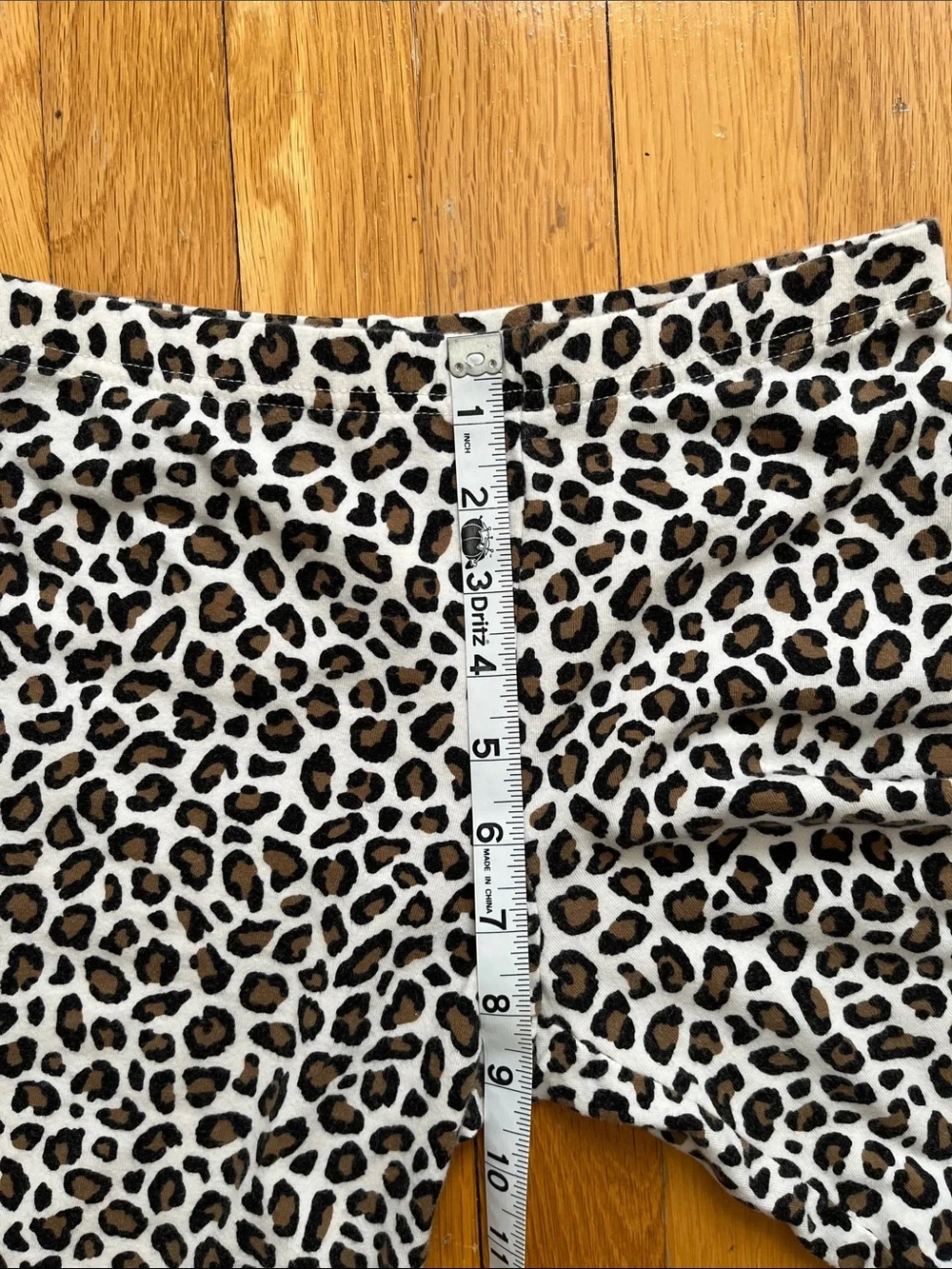 Old Navy Girls XL 14 - 16 Cotton Blend Leopard Print Leggings Stretch Pants